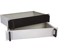 RS PRO Alloggiamento rack da 19" 3U naturale, 483 mm x 350 mm x 133 mm
