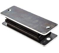 RS PRO Ammortizzatore in gomma, Ø 168 mm x 43 mm, 60 Shore A/fino a 700