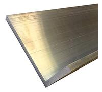 RS PRO Angolo metallico in alluminio, L. 1 m, altezza 50 mm, larghezza 100 mm, spessore 10 mm, T6, confezione da 2 pezzi