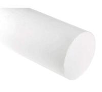 RS PRO Asta rotonda in PTFE, PTFE Opak 2.18 → 2.21 g/cm³, Ø 80 mm x 300 mm
