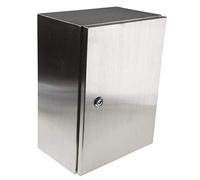 RS PRO Cassa da parete in acciaio inox IP66, altezza x larghezza 400 mm x 300 mm x 200 mm