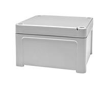 RS PRO Cassa universale in policarbonato, grigio, dimensioni esterne 110 x 110 x 65 mm, IP65