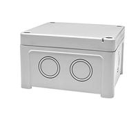 RS PRO Cassa universale in policarbonato, grigio, dimensioni esterne 110 x 110 x 65 mm, IP65