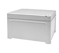 RS PRO Cassa universale in policarbonato, grigio, dimensioni esterne 130 x 130 x 75 mm, IP65