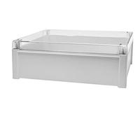 RS PRO Cassa universale in policarbonato, grigio, dimensioni esterne 344 x 289 x 117 mm, IP65