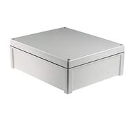 RS PRO Cassa universale in policarbonato, grigio, dimensioni esterne 344 x 289 x 117 mm, IP65