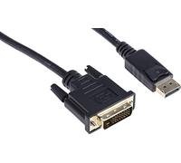 RS PRO Cavo DisplayPort A connettore display B DVI-D Dual Link - maschio, 3 m 1080p max. PVC