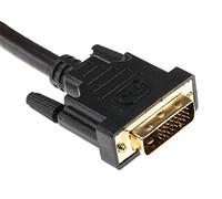 RS PRO Cavo DVI A DVI-D Dual Link - Maschio B DVI-D Dual Link - Maschio, 5 m PVC nero