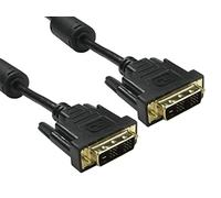 RS PRO Cavo DVI A DVI-D Single Link - Maschio B DVI-D Single Link - Maschio, 1 m PVC nero