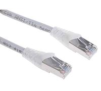 RS PRO Cavo Ethernet Cat.5e, 3 m, cavo patch grigio A RJ45 F/UTP, connettore B RJ45, PVC