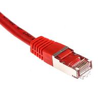 RS PRO Cavo Ethernet Cat.6, 5 m, cavo patch rosso A RJ45 S/FTP, connettore B RJ45, PVC