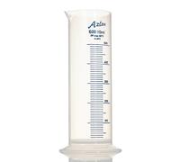 RS PRO Cilindro graduato PP con scala, 500 ml, ø 54 mm, L. 218 mm