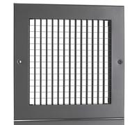 RS PRO Griglia in alluminio da 20 mm, argento, 200 x 200 mm