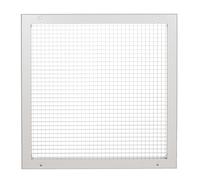 RS PRO Griglia in alluminio da 32 mm, argento, 450 x 450 mm