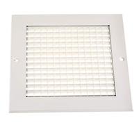 RS PRO Griglia in alluminio da 32 mm, bianco, 200 x 200 mm