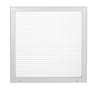 RS PRO Griglia in alluminio da 32 mm, bianco, 450 x 450 mm