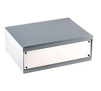 RS PRO, Guscio, grigio, acciaio laminato a freddo, 204 x 152 x 76 mm