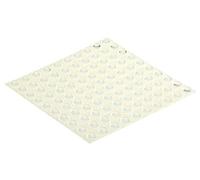 RS PRO Piedini autoadesivi, cilindrici, 3,5 mm, trasparenti, ø 12,7 mm, PUR, 65,6 °C max, confezione da 100 pezzi