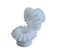 RS PRO Ruota dentata, 20°, modulo obliquo 0,5, 16 denti, passo 0,5 mm, foro 3 mm, confezione da 5 pezzi