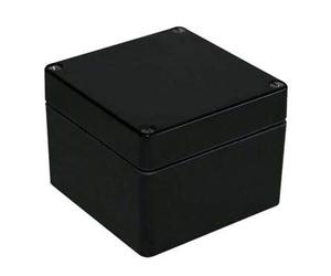 RS PRO Scatola di installazione nera IP66, larghezza x altezza 122 mm x 120 mm x 90 mm