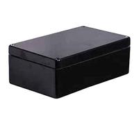 RS PRO Scatola di installazione nera IP66, larghezza x altezza 160 mm x 75 mm x 75 mm