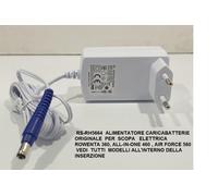 RS-RH5664 CARICABATTERIA ALIMENTATORE PER ROWENTA A IR FORCE 360° RH9037 RH9051