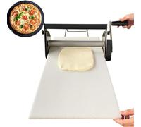 RS101 Sfogliatrice manuale compatta in acciaio inox con regolazione | La sfogliatrice manuale RS101 presenta una struttura compatta in acciaio inossidabile e impostazioni di spessore regolabili