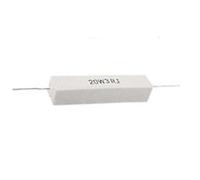 RS20. RESISTENZA 20 W 10% 3,9 ohm a FILO in CORPO CERAMICO - CONF. 5 Pezzi
