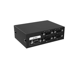 RS232 4 In 1 Out RS232 Serial DB9 Pin Switcher 4x1 per PC Console Printer Sharing Selettore Controller