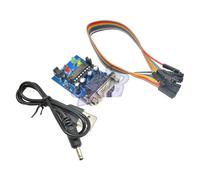 RS232 a TTL Modulo Convertitore COM DB9 Scheda Seriale MAX232 MAX232CPE Trasferimento Chip ATMEGA16 LED Luce Potenza RXD TXD Per