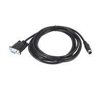 RS232 DB9 A Min Din 8 P cavo di programmazione PLC da 304,8 cm 3 33 metri Nero