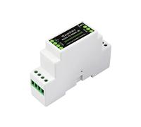 Waveshare RS232 To RS485 Converter (B) Rail-Mount Active Digital Isolator Serial Converter,600W lightningproof And Surge-suppress, 15KV ESD Protection,Long Distance Transmission