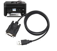 RS232 to USB Cable, 9 Pin Series Cable Male to Female, USB Series Converter Adapter Cables with Prolific PL-2303 Chipset