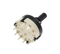 RS26 1 posizione del polo 12 interruttore selettore di canale rotativo a banda selezionabile Interruttore rotativo a ponte singolo Selettore di banda(2 Pole 6,2PCS)