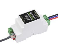 RS485 a RJ45 Ethernet Convertitore Modulo, Server Seriale RS485 Industriale, TCP/IP a Seriale Modulo, Modbus Gateway, 6 a 36V Alimentazione, Supporto per Montaggio su Guida