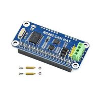RS485 Can Hat per Raspberry Pi 4B/3B+/3B/2B/B Zero/Zero W/WH, Autorizzare la comunicazione a lunga distanza tramite la funzione RS485/CAN, Integrato Controller Can MCP2515 tramite interfaccia SPI