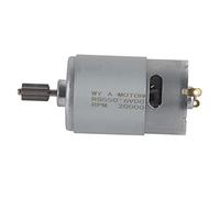 RS550 6V Micromotore Motore, Automatizzato Industria Proprio Motore di Riscaldamento Parti Accessori Motori Ad Alta Velocità per Giocattoli Elettrici Auto Moto con 2 Pezzi Testa Dente [550-20000]