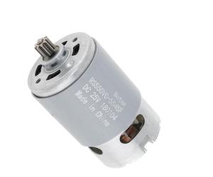 RS550 electronic starter 25V 19500 RPM DC electronic starter with Single Speed 9/12 Teeth and High Torque Gear Box for Drill/Screwdriver NWPNLXEA