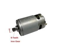 RS550 electronic starter 9 12 Teeth DC 9.6v 10.8v 12V 14.4V 16.8v 18V 21.6V 3.17mm NWPNLXEA(21.6v 9Teeth 8mm)