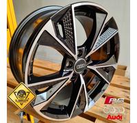 RS6 KIT 4 Cerchi In Lega NAD Compatibili con Audi A3 A4 Q2 Q3 Q4 Q5 TT S-line R