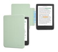 RSAquar Cover Magnetica Staccabile 6" per Kobo Clara Colour/BW/2E, Salvia | Retro in PC Ultratrasparente, Guscio Leggero, Sospensione e Riattivazione Automatiche, per Tolino Shine Color/5/4