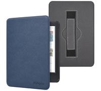 RSAquar Custodia 6'' per Kobo Clara Colour | BW | 2E, Tolino Shine Colour/Shine 5/4 con laccetto e sonno/risveglio automatico - Blu