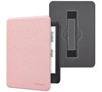 RSAquar Custodia 6'' per Kobo Clara Colour | BW | 2E, Tolino Shine Colour/Shine 5/4 con laccetto e sonno/risveglio automatico - Oro rosa