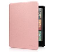 RSAquar Custodia per 7-Pollici Kindle Colorsoft Signature Edition da e All-New Kindle Paperwhite (Uscita 2024), Copertura Protettiva Sottile con Auto Sleep/Wake - Oro Rosa