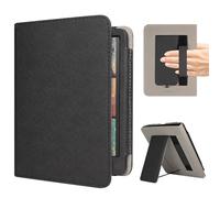 RSAquar Custodia per Kindle Colorsoft Signature e Kindle Paperwhite 2024 | 7 Pollici, Protezione Completa, Supporto Pieghevole, Funzione Sonno E Risveglio Automatico, Nero