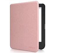 RSAquar Custodia Protettiva per Kobo Clara Colour/BW/2E 6", Oro rosa | Compatibile con Tolino Shine Colour/Shine 5/4, Copertura Protettiva Sottile con Sospensione/Risveglio Automatico