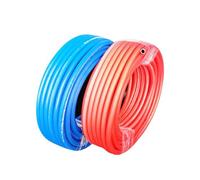 RSBFER Tubo Flessibile per Saldatura Doppio Ossigeno-acetilene da 8 mm, Tubo Flessibile per Torcia ossigenata per Taglio e Saldatura di Metalli, Uso Industriale,20m