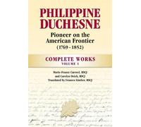 Rscj Marie-France Carreel Rs Philippine Duchesne, Pioneer on the Am (Tascabile)