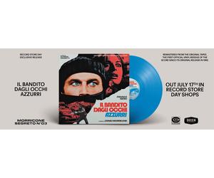 RSD21 Ennio Morricone Il Blue-Eyed Bandit (Il Bandito Dagli Occhi Azzurri) RSD