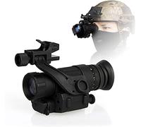 RSDSA Visore Notturno Digitale con Supporto per Il Casco Digitale Tattico Visione Notturna/Sensore Infrarosso Pvs-14 per La Caccia nella Foresta per Osservare La Fauna Selvatica